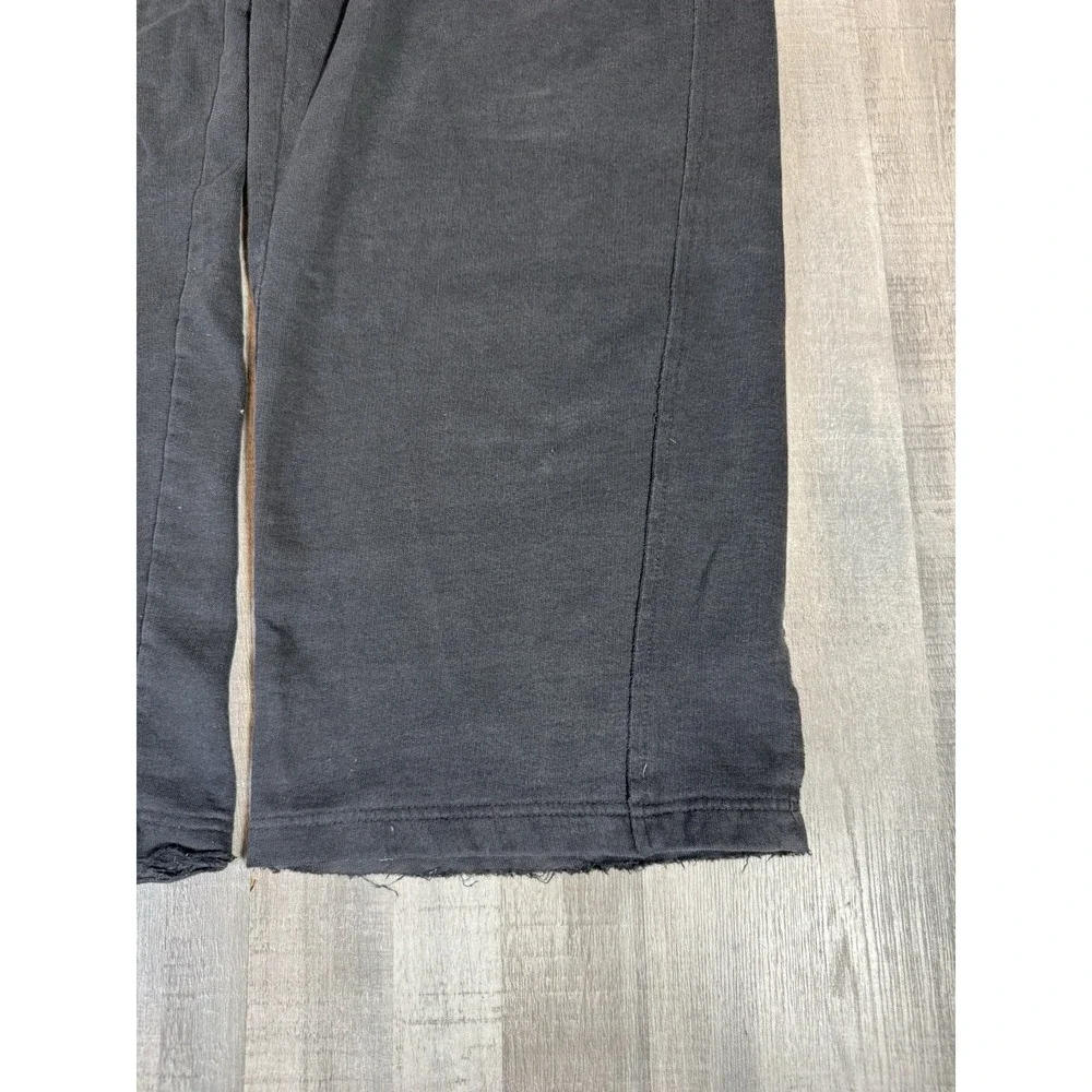 Old Navy Baggy Sweatpants Black Chunky Drawstring Grunge Pockets Mens Large